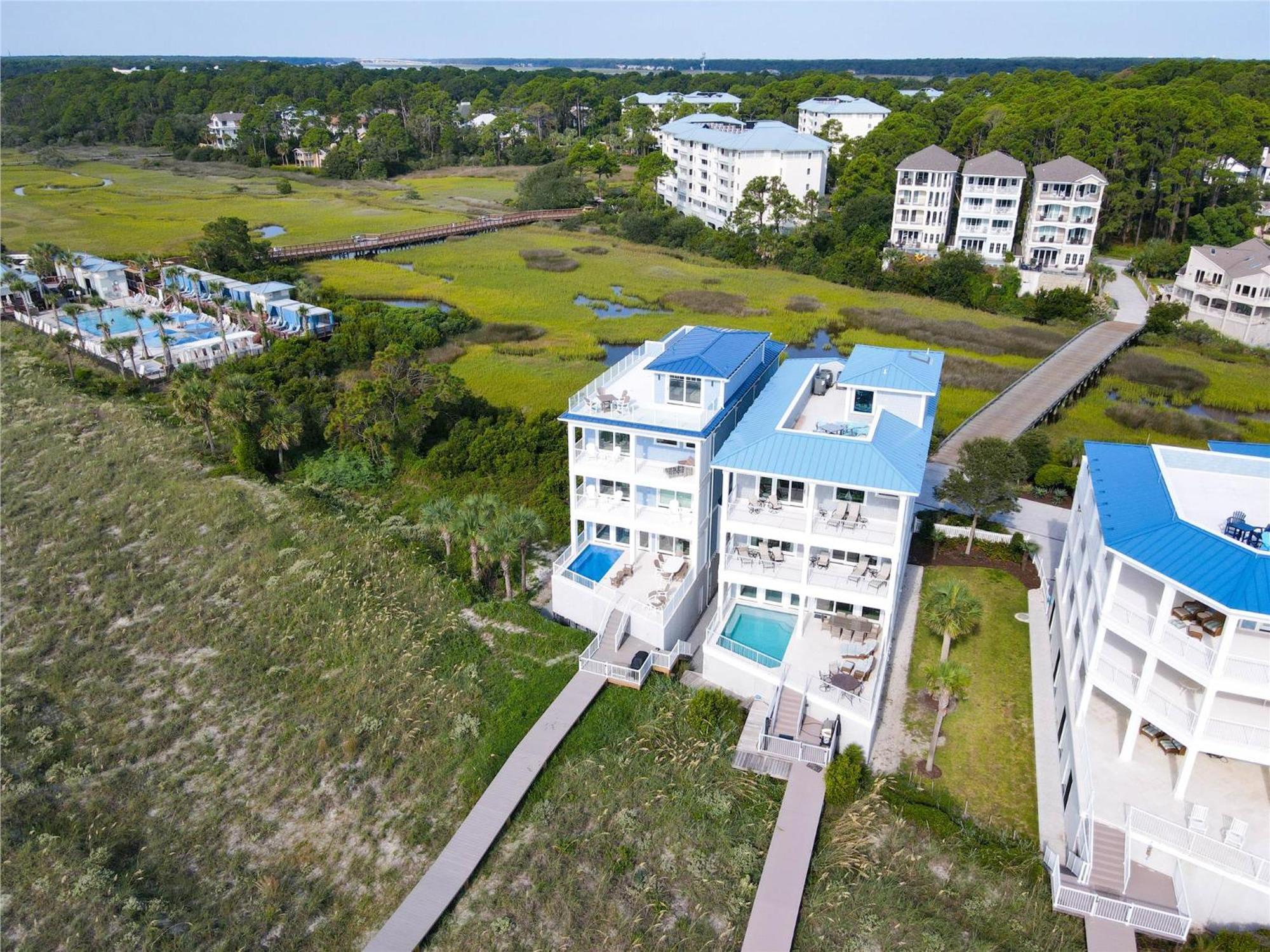 הילטון הד איילנד 8 Terra Bella Trace- Oceanfront, 6 Primary Rooms, Pool, Roof Top, Free Activities Included מראה חיצוני תמונה
